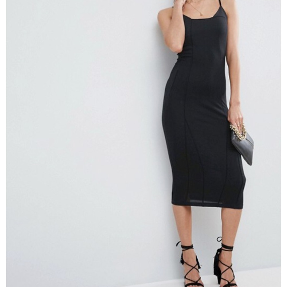 ASOS Midi Bodycon Slip Dress